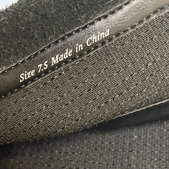 #0105 NWOT-dolce vita Rugged black elastic top side zip moto boot 3.5 heel-7.5 - Picture 8 of 9